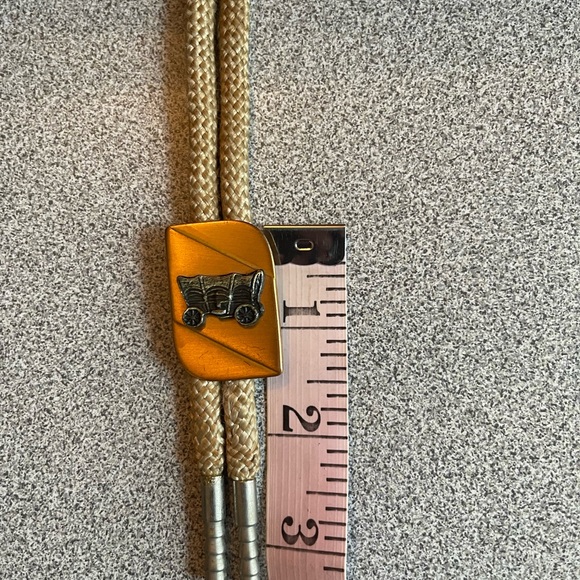Vintage Wagon Western Bolo Neck Tie - Picture 6 of 6